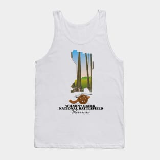 wilson's creek national battlefield map. Tank Top